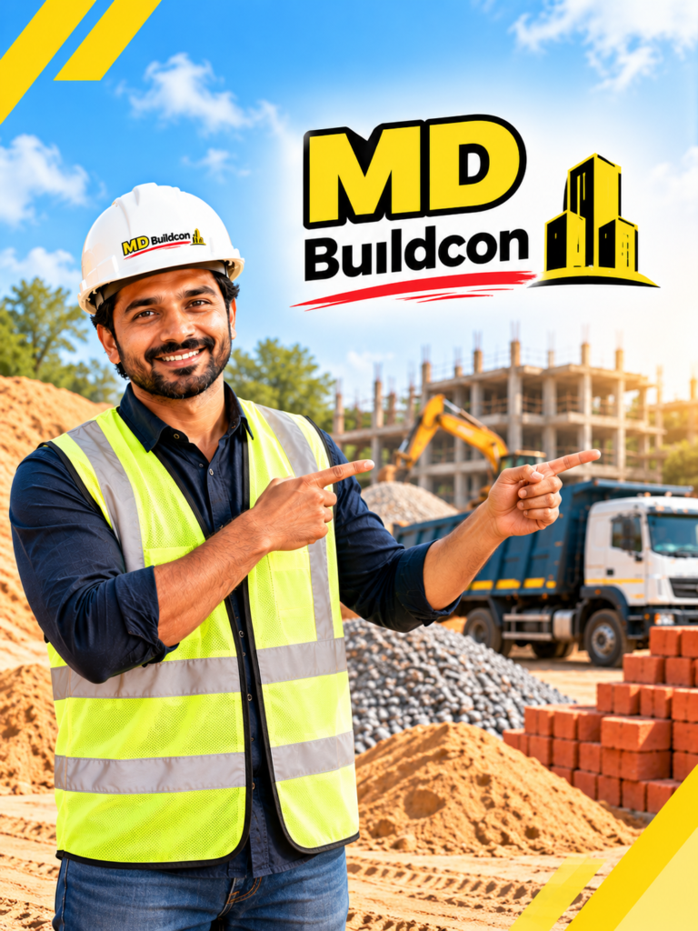 MD Buildcon निर्माण सामग्री और ट्रक बुकिंग – Kanpur